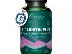 L-Carnitine Plus 120 Capsule, Vegavero